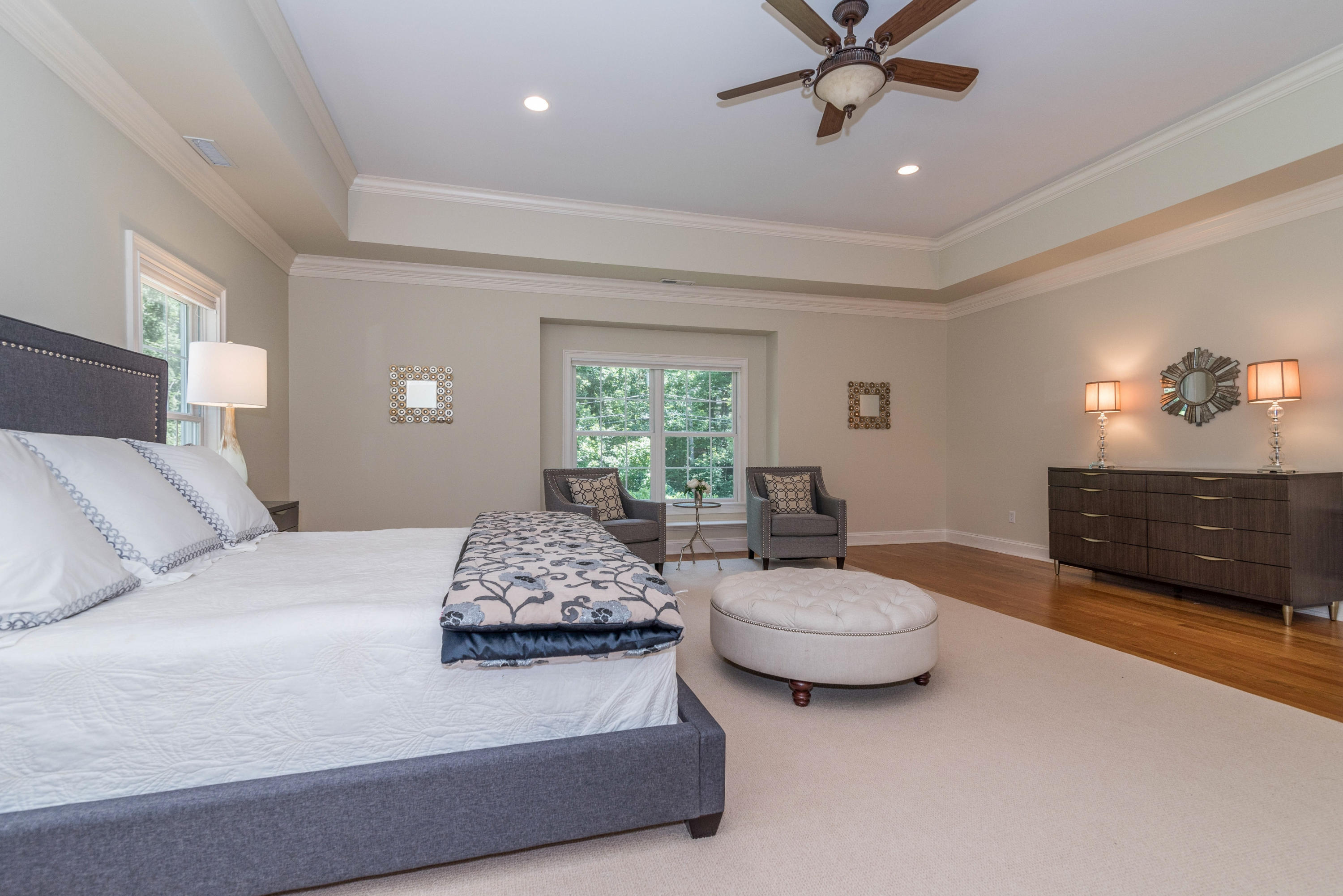 42 Mariomi Road New Canaan, CT 06840 - Photo 18 of 28 a living room with furniture and a large window