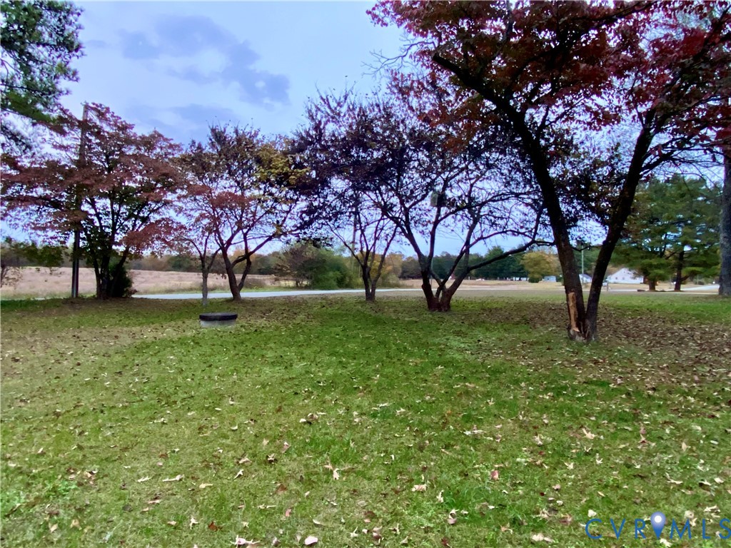3766 Venter Road Aylett, VA 23009 - Photo 24 of 28 Lush green lawn with scattered autumn leaves