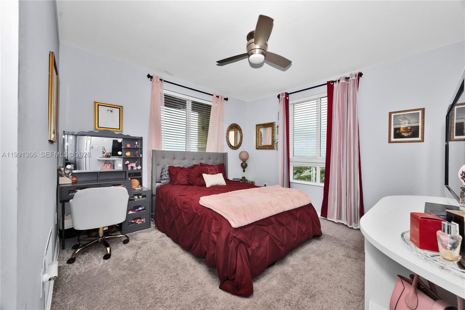 7350 Southwest 89th Street, Unit 1511S Miami, FL 33156 - Photo 9 of 29 a bedroom with a bed a dresser and chair