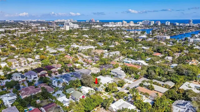 a view of city and mountain