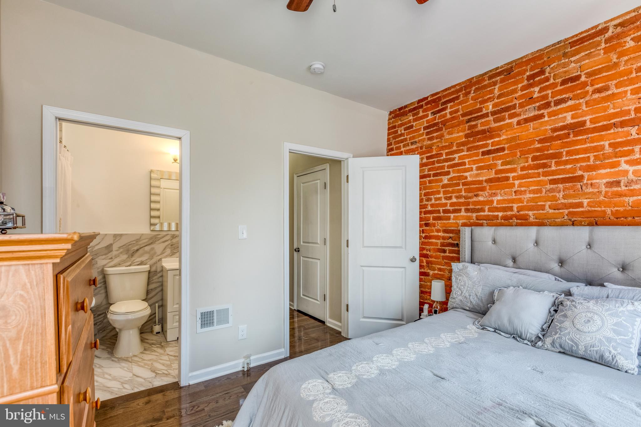 2017 Pierce Street Philadelphia, PA 19145 - Photo 7 of 17 Primary Bedroom with Bathroom Access