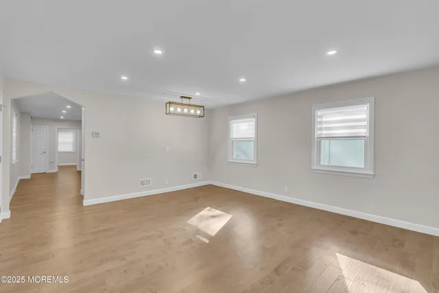 a view of empty room