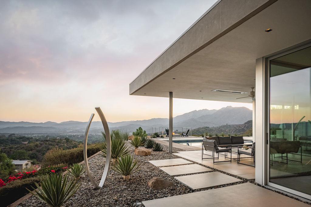 1465 Foothill Road Ojai, CA 93023 - Photo 32 of 34 a view of a terrace
