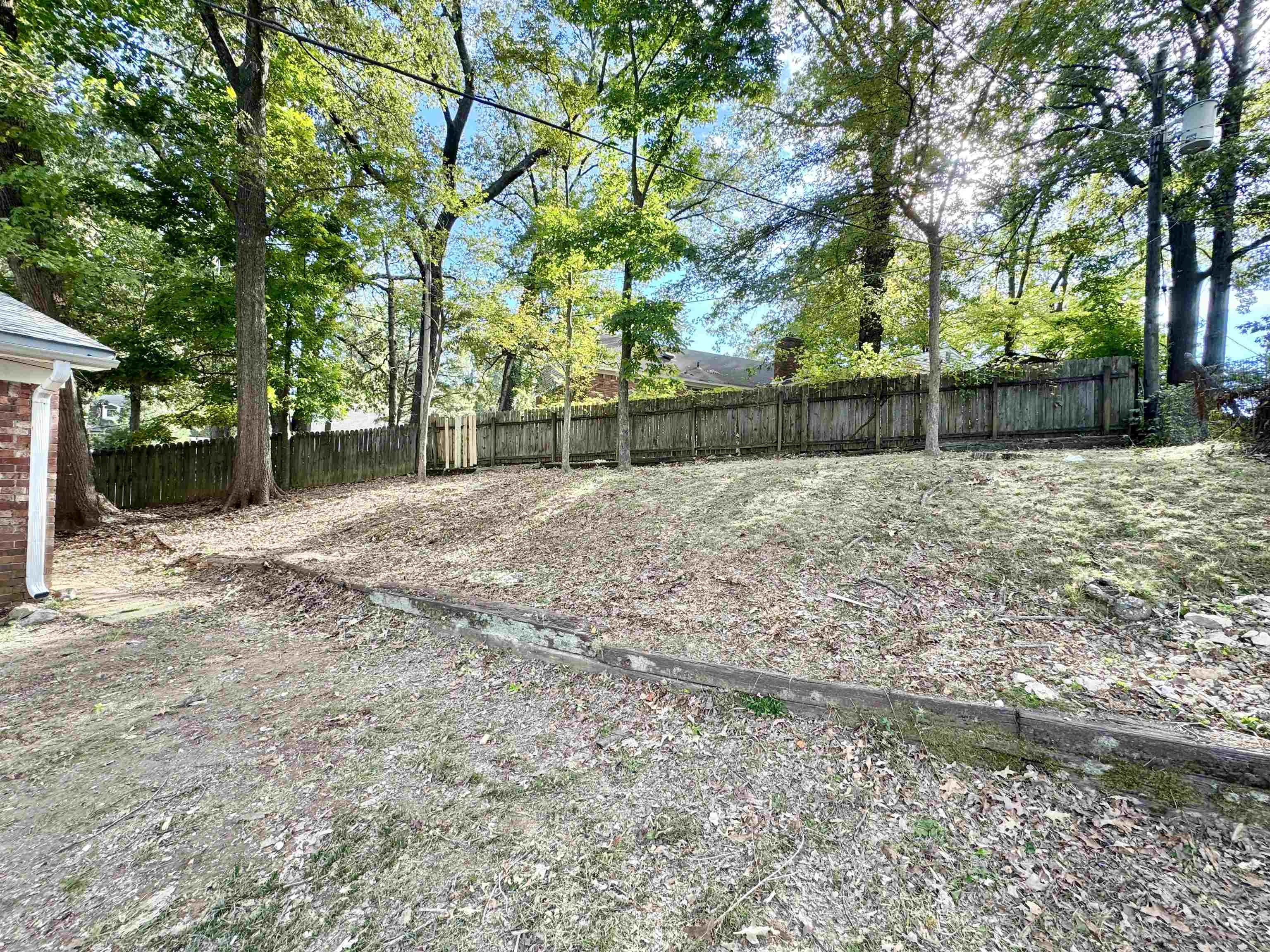 3209 Canyon Road Memphis, TN 38134 - Photo 25 of 30 a backyard of a house with lots of green space