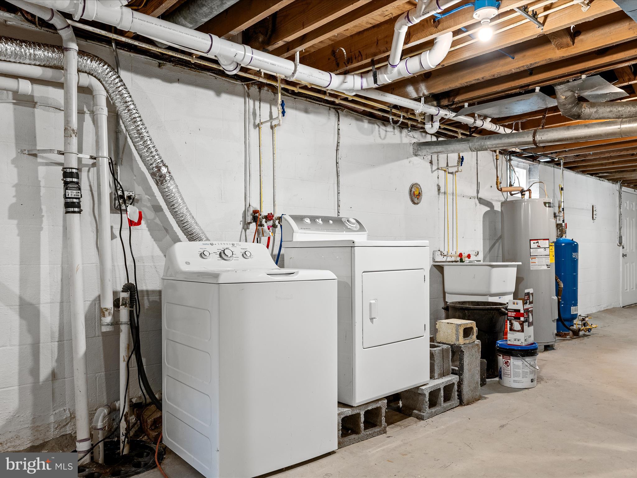 2311 Summit Point Road Summit Point, WV 25446 - Photo 30 of 46 a utility room with dryer and washer