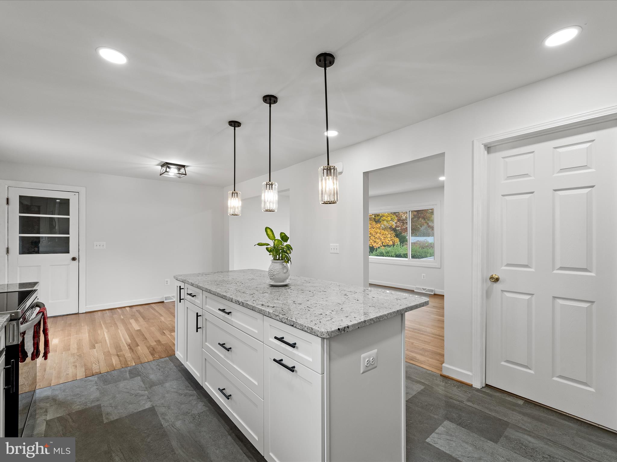 2311 Summit Point Road Summit Point, WV 25446 - Photo 9 of 46 a view living room with wooden floor and potted plant