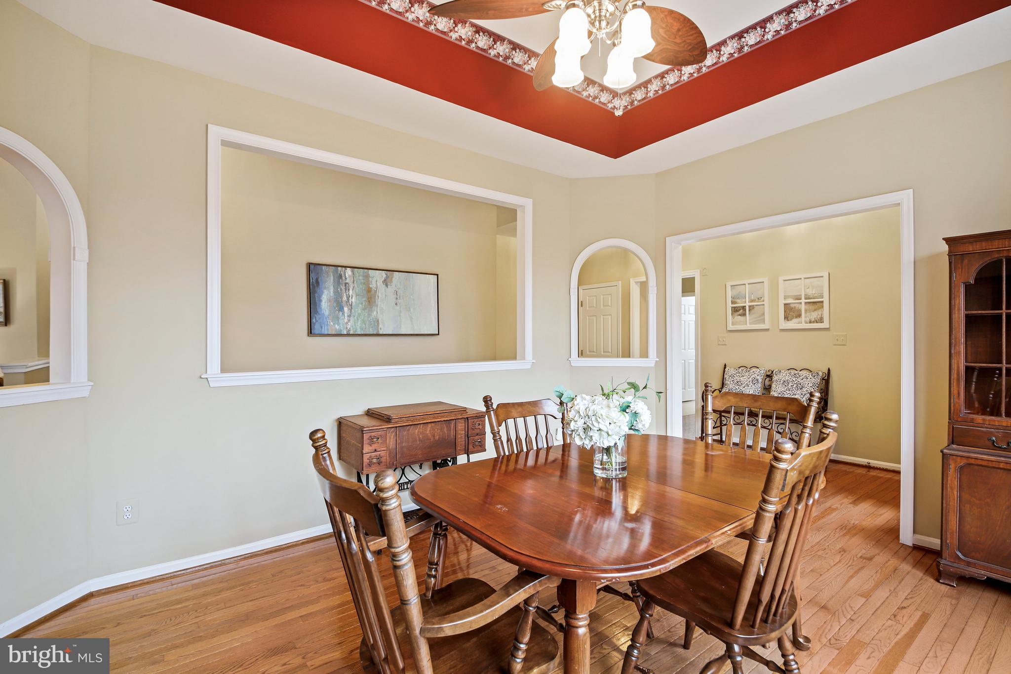 13558 Ryton Ridge Lane Gainesville, VA 20155 - Photo 13 of 63 The dining room features tray ceilings.