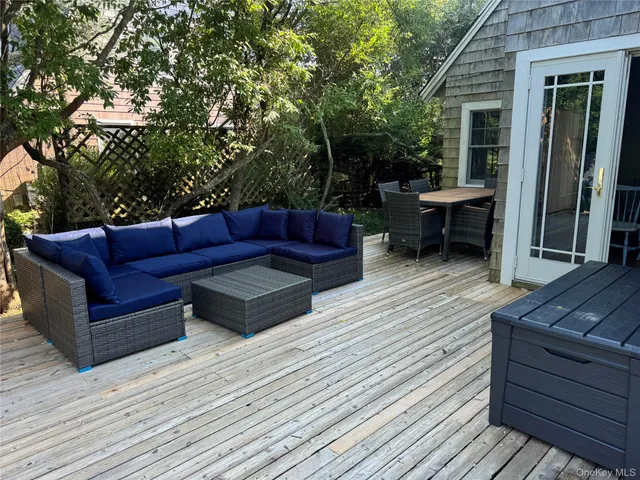 a view of a couches in the patio
