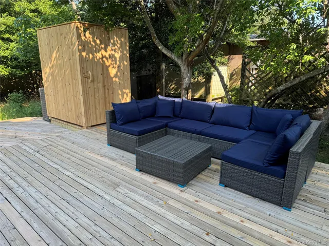 a view of a couches in the patio