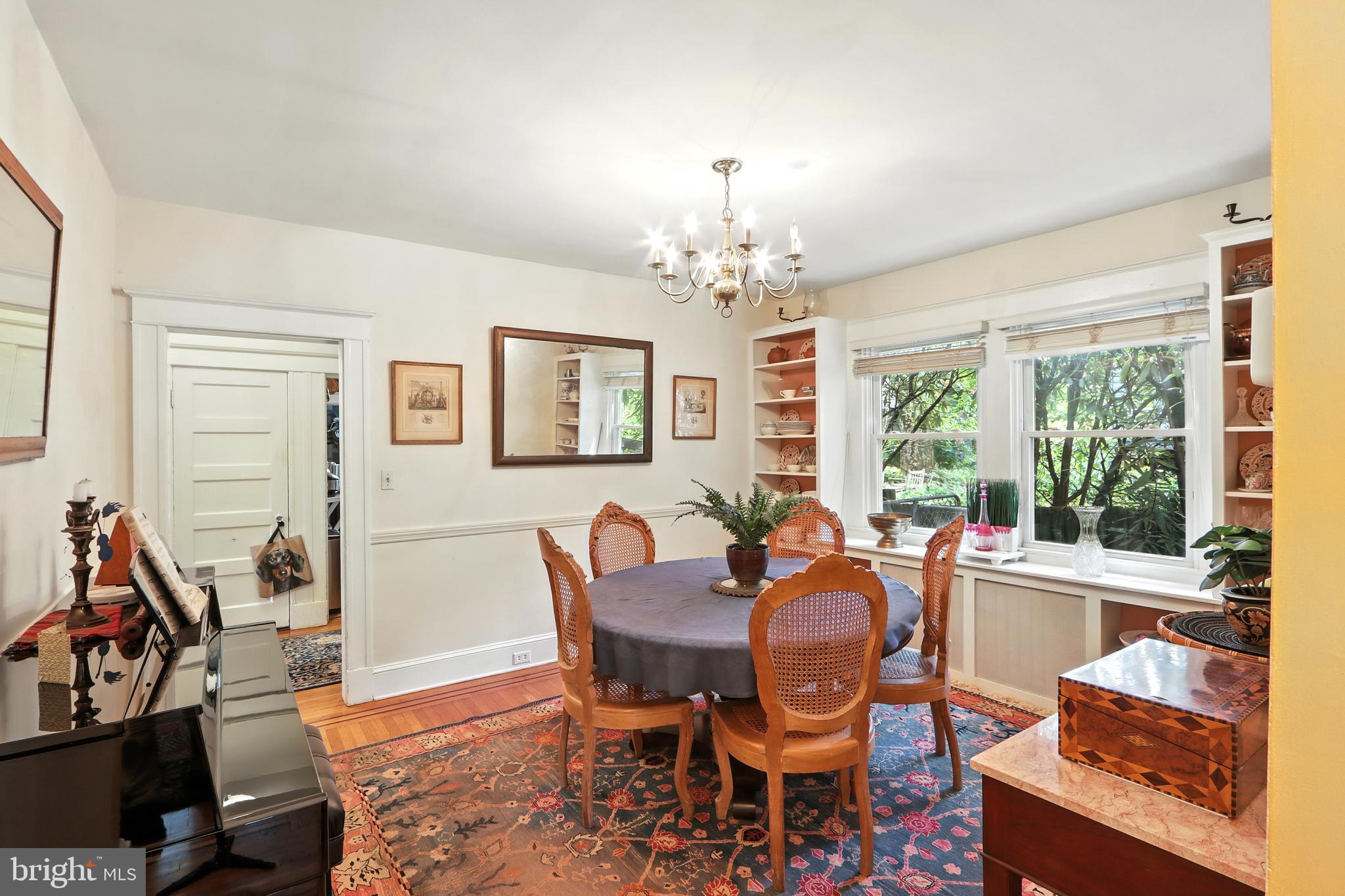 5721 Ridgedale Road Baltimore, MD 21209 - Photo 21 of 54 a view of a dining room with furniture window and outside view