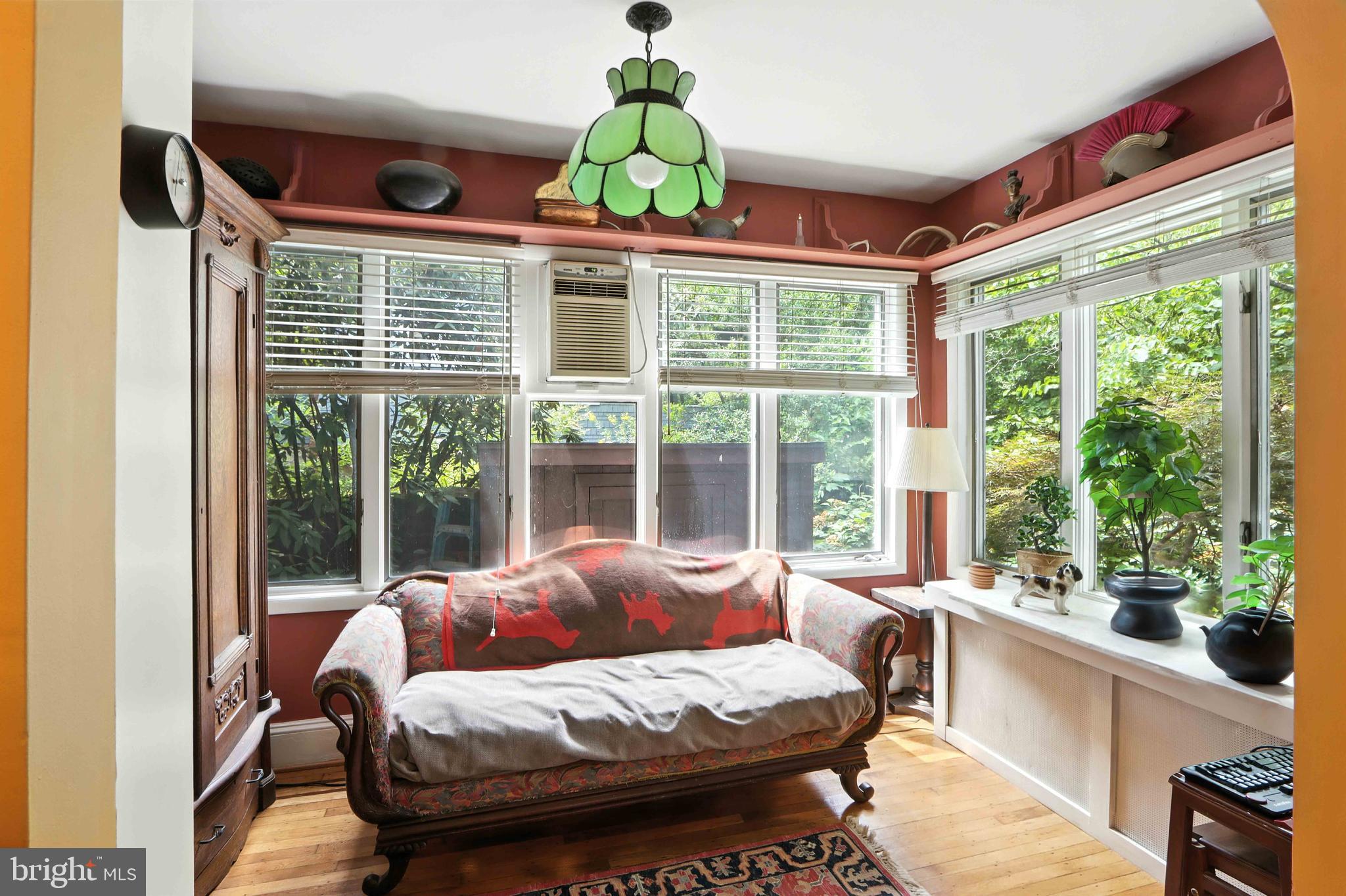 5721 Ridgedale Road Baltimore, MD 21209 - Photo 23 of 54 a living room with furniture and a large window
