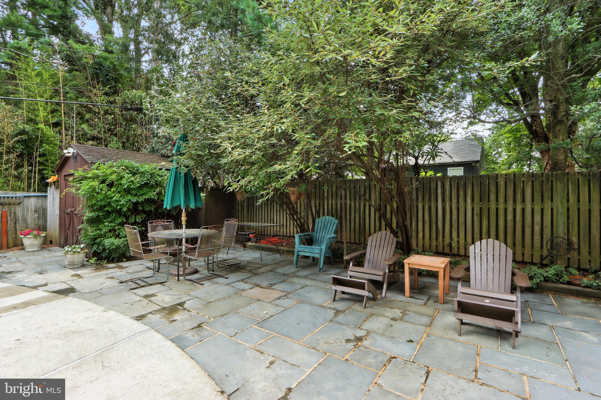 5721 Ridgedale Road Baltimore, MD 21209 - Photo 49 of 54 a view of backyard with sitting area and furniture