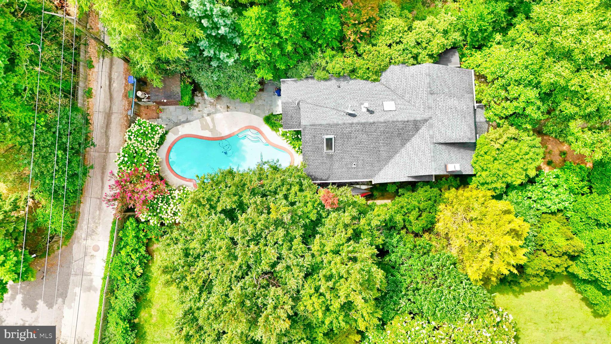 5721 Ridgedale Road Baltimore, MD 21209 - Photo 7 of 54 an aerial view of a house