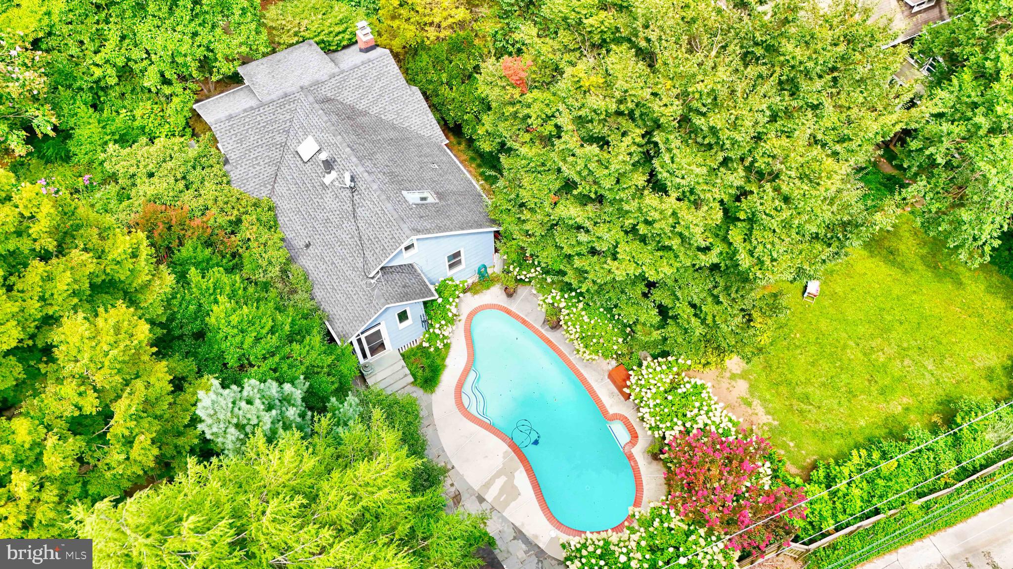 5721 Ridgedale Road Baltimore, MD 21209 - Photo 10 of 54 an aerial view of a house