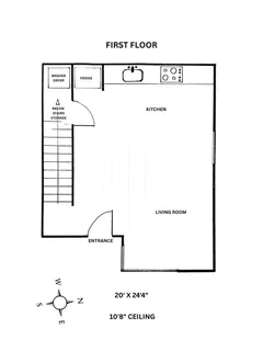 a picture of a wall with a white building and a white wall