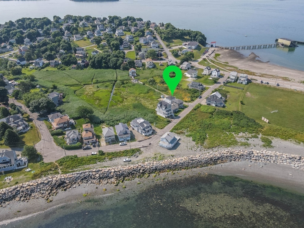 3 Bay View Street Hull, MA 02045 - Photo 4 of 39 an aerial view of a house with a yard