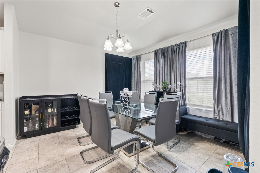 201 Danielle Drive Killeen, TX 76542 - Photo 7 of 16 a view of a dining room with furniture window and outside view