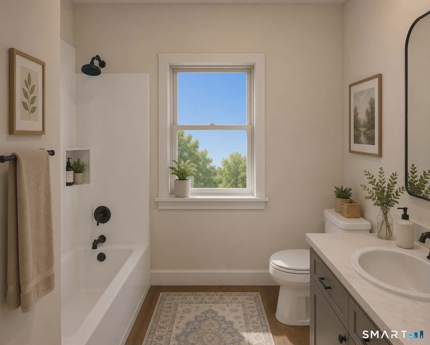 1 Nathan Hale Road Middletown, CT 06457 - Photo 6 of 12 a bathroom with a sink toilet and shower