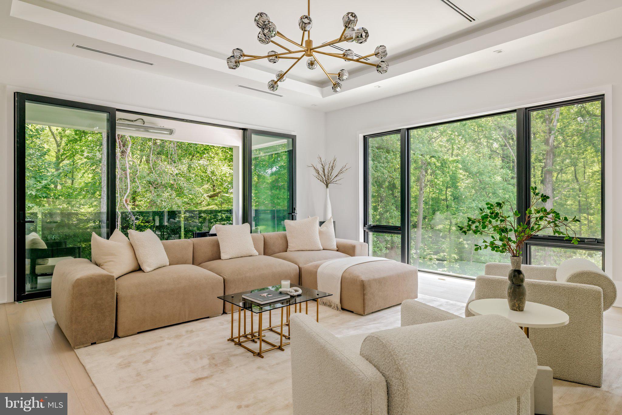 6501 Bright Mountain Road McLean, VA 22101 - Photo 31 of 50 View of the sitting room to the covered balcony