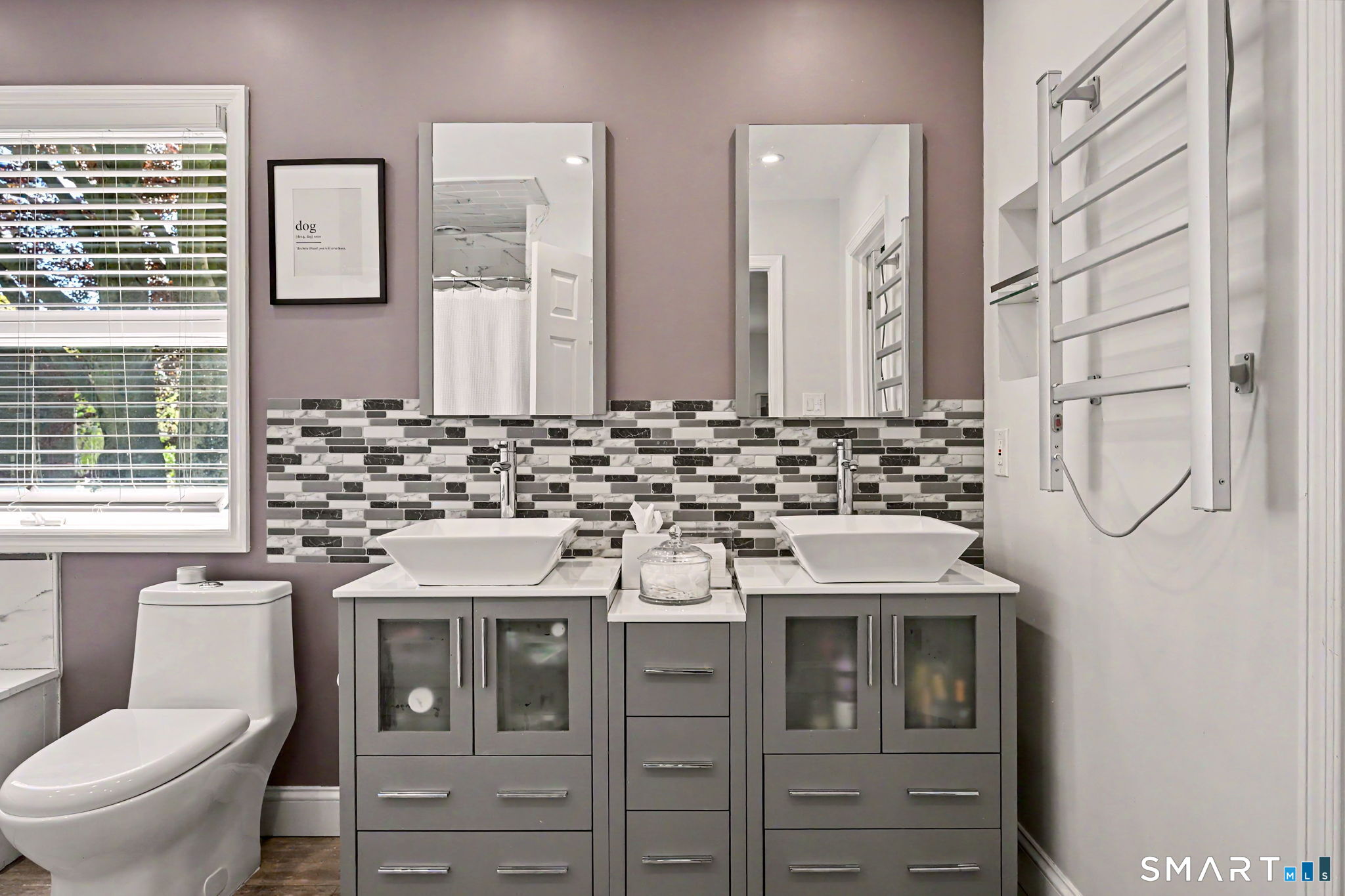 179 West Rocks Road Norwalk, CT 06851 - Photo 19 of 40 Double Vanity Bathroom