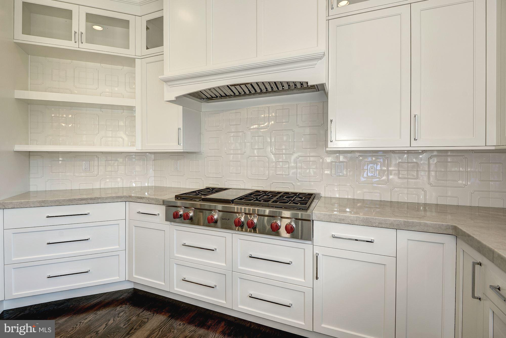 7205 Elizabeth Drive McLean, VA 22101 - Photo 5 of 39 Wolf Range w/Architectural Ceramics Backsplash