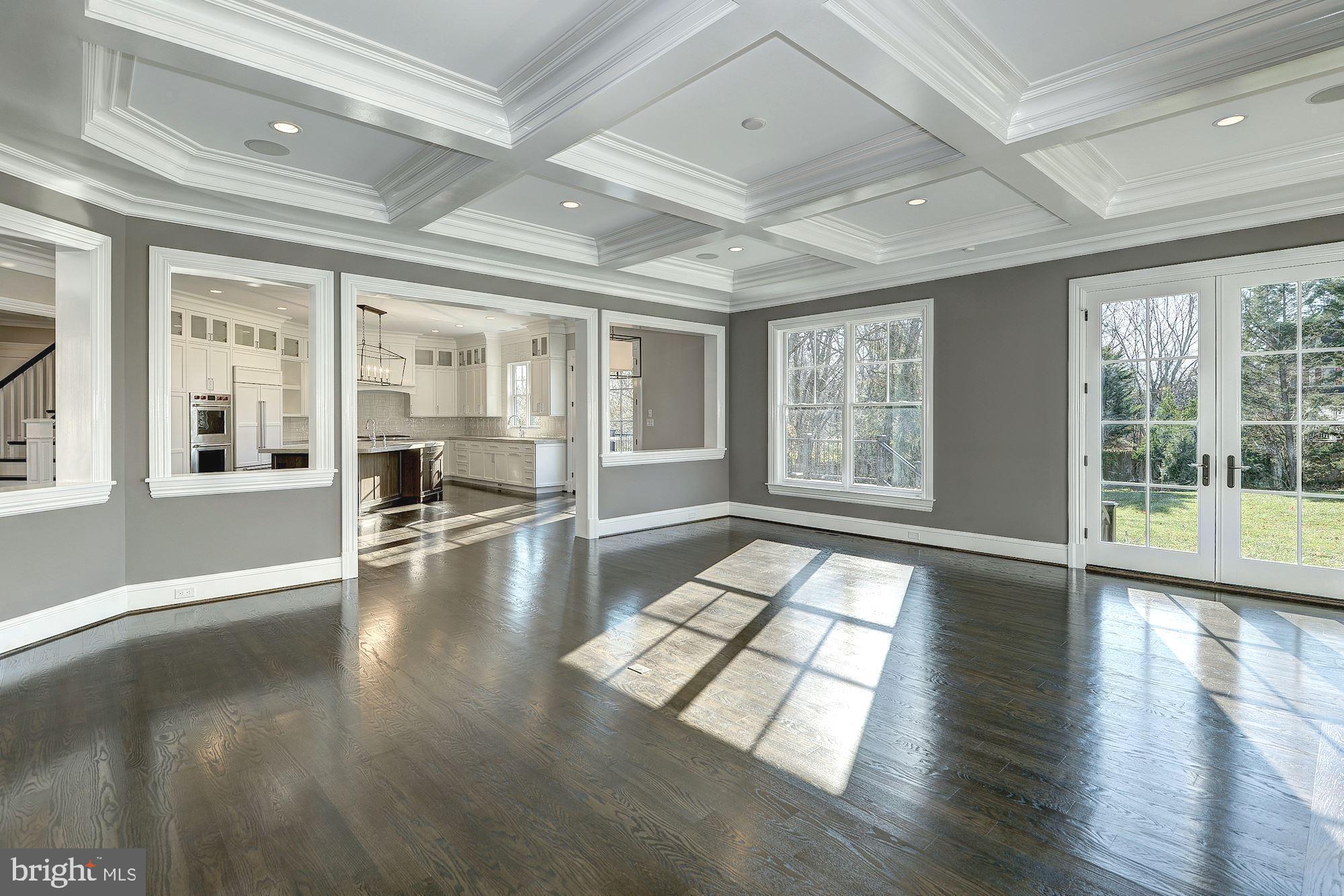 7205 Elizabeth Drive McLean, VA 22101 - Photo 6 of 39 Coffered ceiling