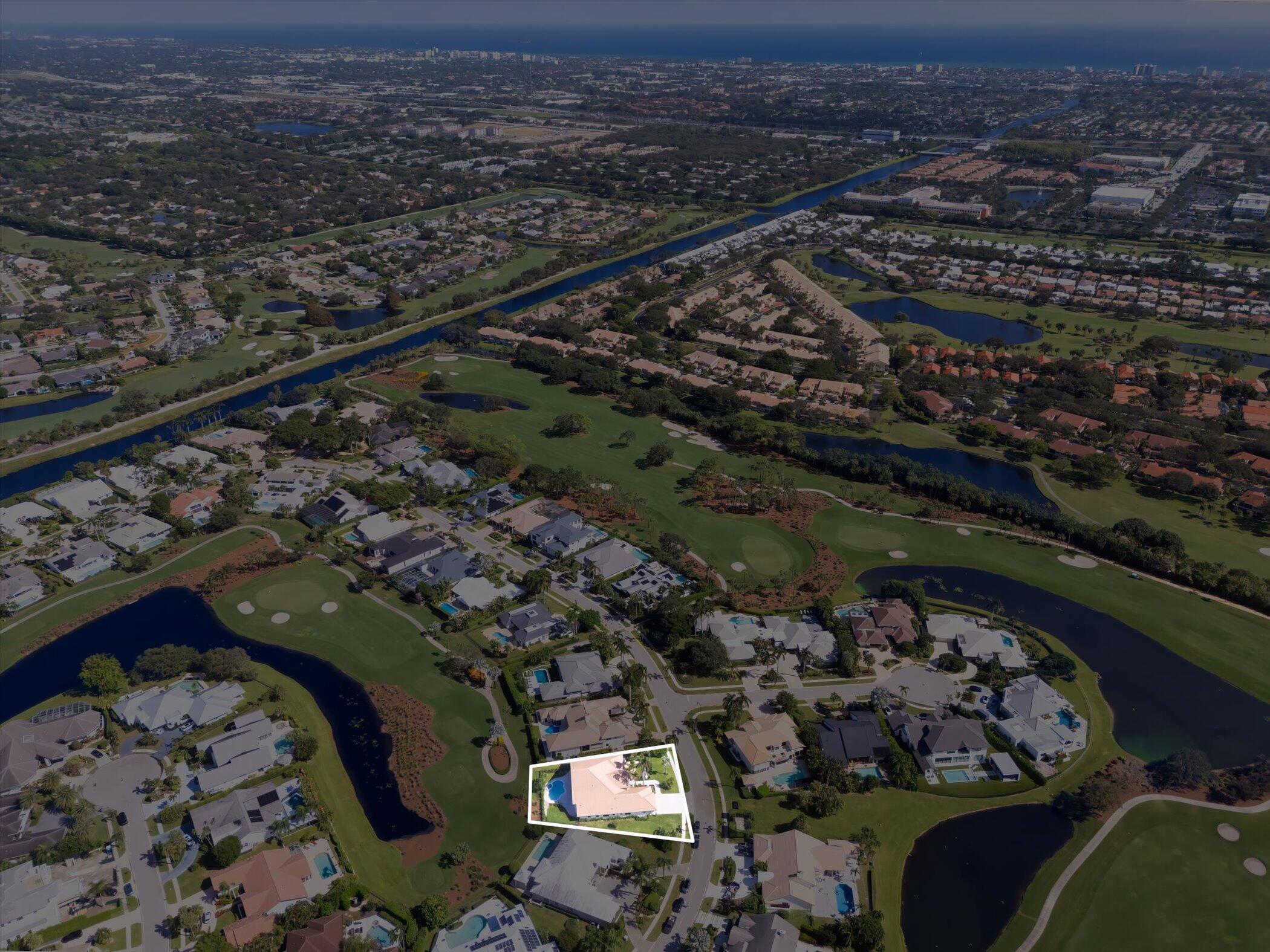 4459 Bocaire Boulevard Boca Raton, FL 33487 - Photo 70 of 72 an aerial view of a city