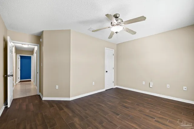 a house view with a outdoor space