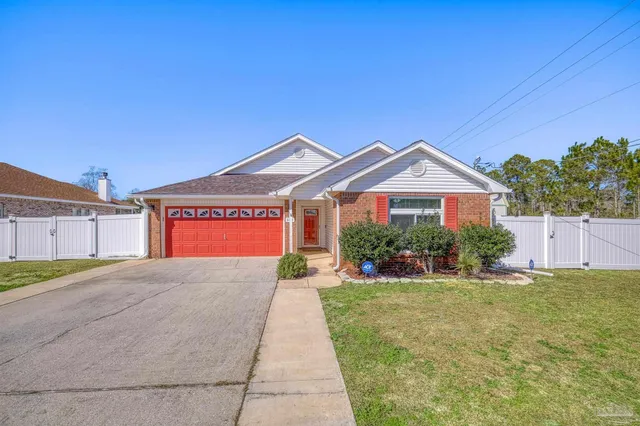 a view of a door and an outdoor space