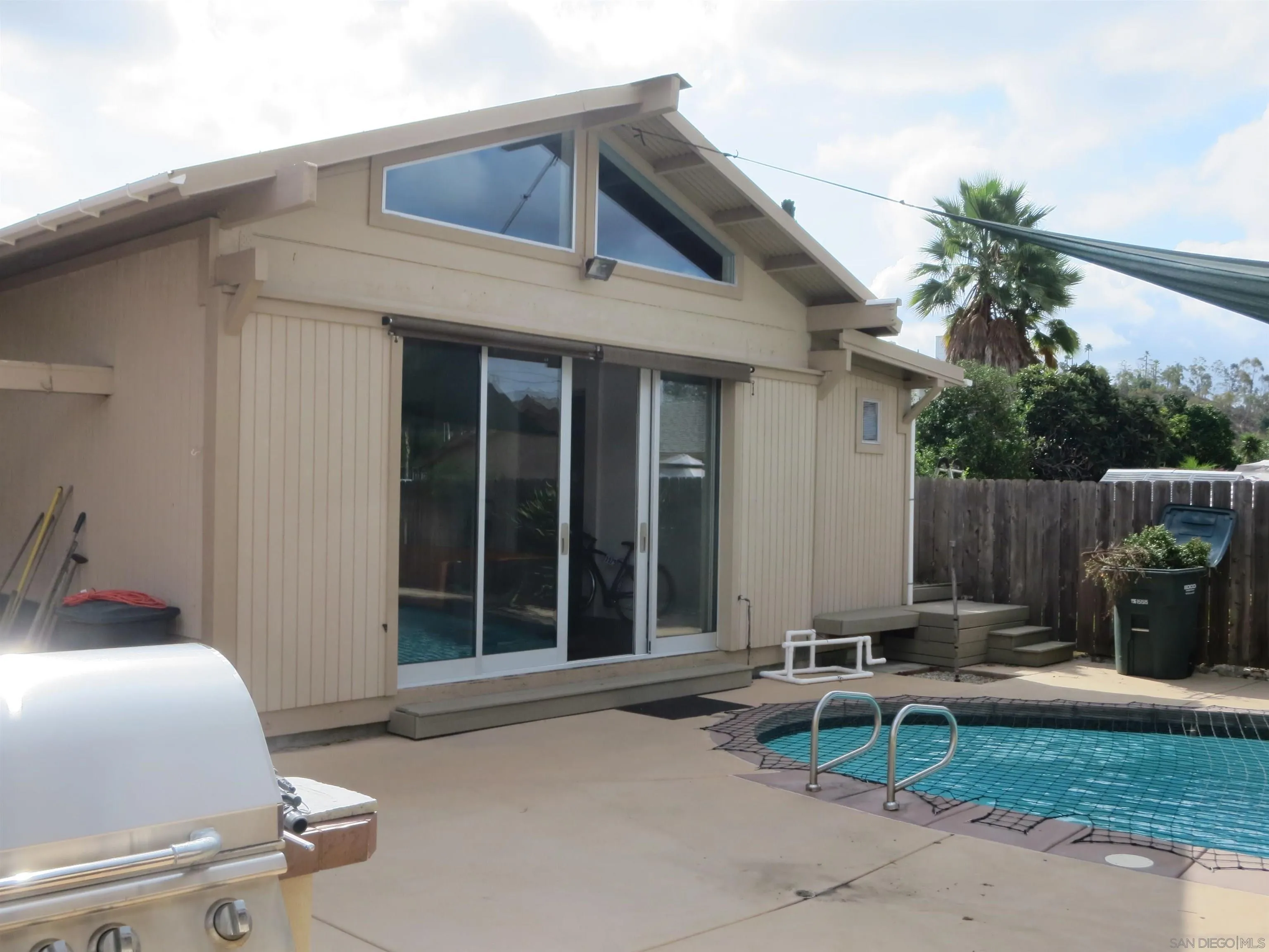 14223 Frame Road Poway, CA 92064 - Photo 29 of 44 a backyard of a house with table and chairs