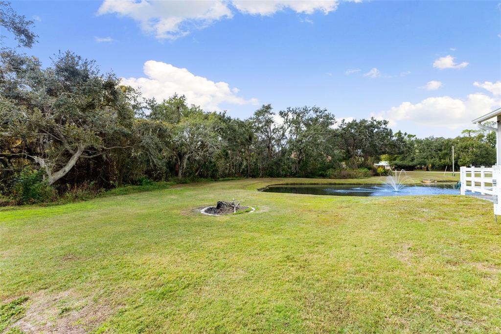12305 Twin Branch Acres Road Tampa, FL 33626 - Photo 46 of 60 a view of a swimming pool and trees in the background