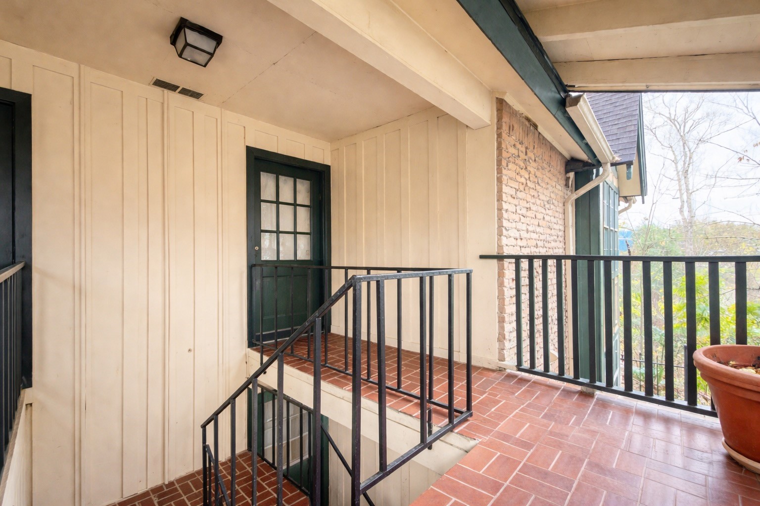 8223 Kingsbrook Road, Unit 215 Houston, TX 77024 - Photo 3 of 20 Front entrance to the condo upstairs.