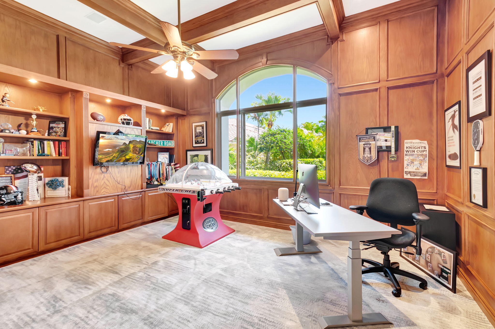 2599 Northwest 63rd Lane Boca Raton, FL 33496 - Photo 23 of 81 a living room with furniture a rug and a chandelier