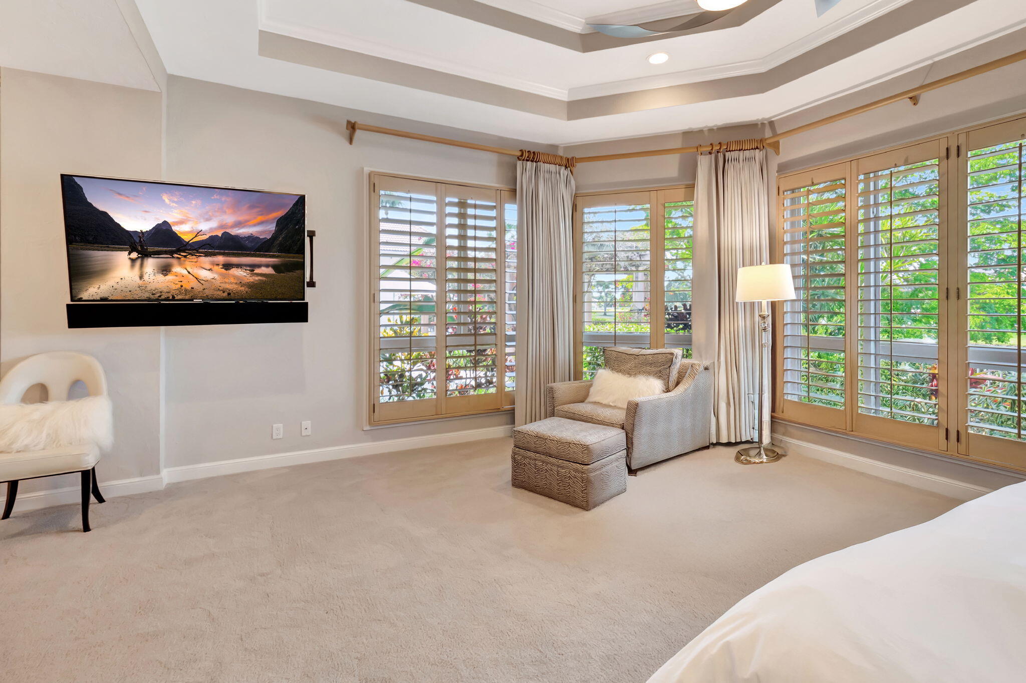 2599 Northwest 63rd Lane Boca Raton, FL 33496 - Photo 25 of 81 a living room with furniture and a flat screen tv