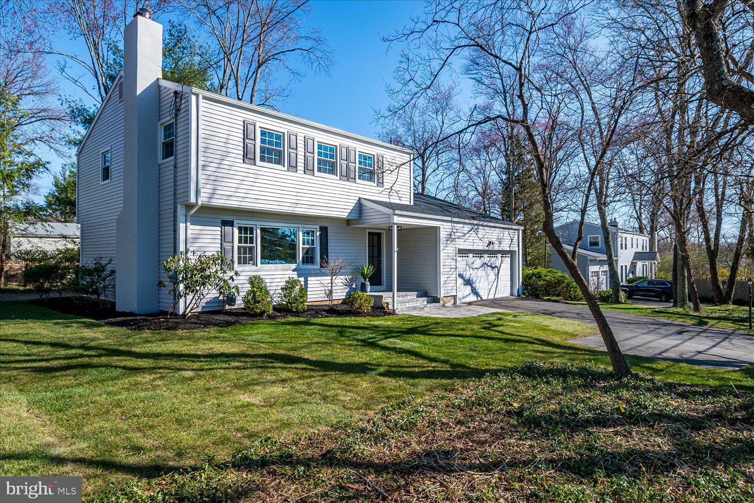 57 Mt Lucas Road Princeton, NJ 08540 - Photo 3 of 41 a front view of a house with a yard