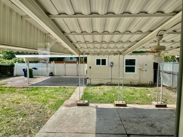 19550 Vanowen Street Reseda, CA 91335 - Photo 10 of 10 a view of a house with backyard