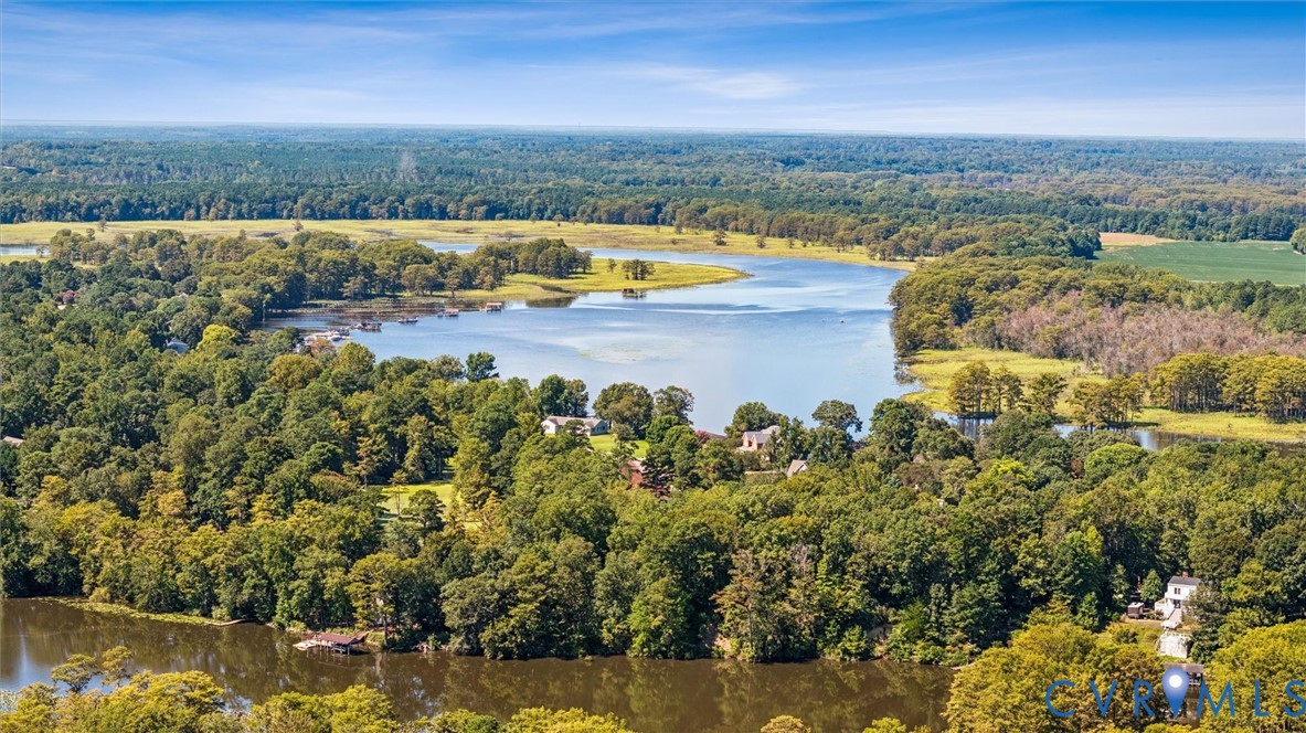 720 Arlington Island Road Lanexa, VA 23089 - Photo 50 of 50 Drone / aerial view of a nearby body of water and