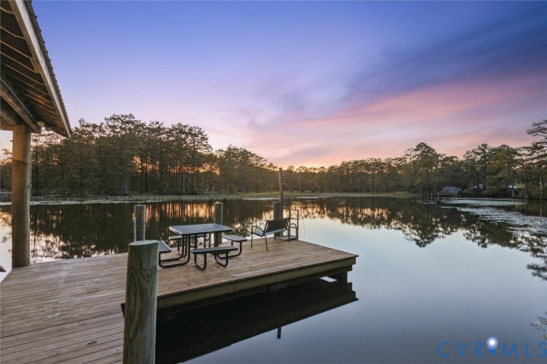 720 Arlington Island Road Lanexa, VA 23089 - Photo 5 of 50 Dock featuring a water view