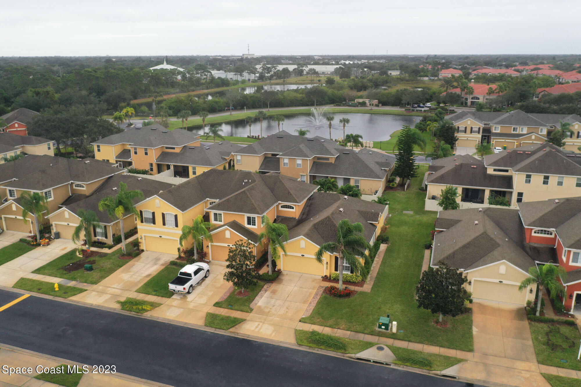 3151 Arden Circle Melbourne, FL 32934 - Photo 4 of 32 an aerial view of residential building with outdoor space