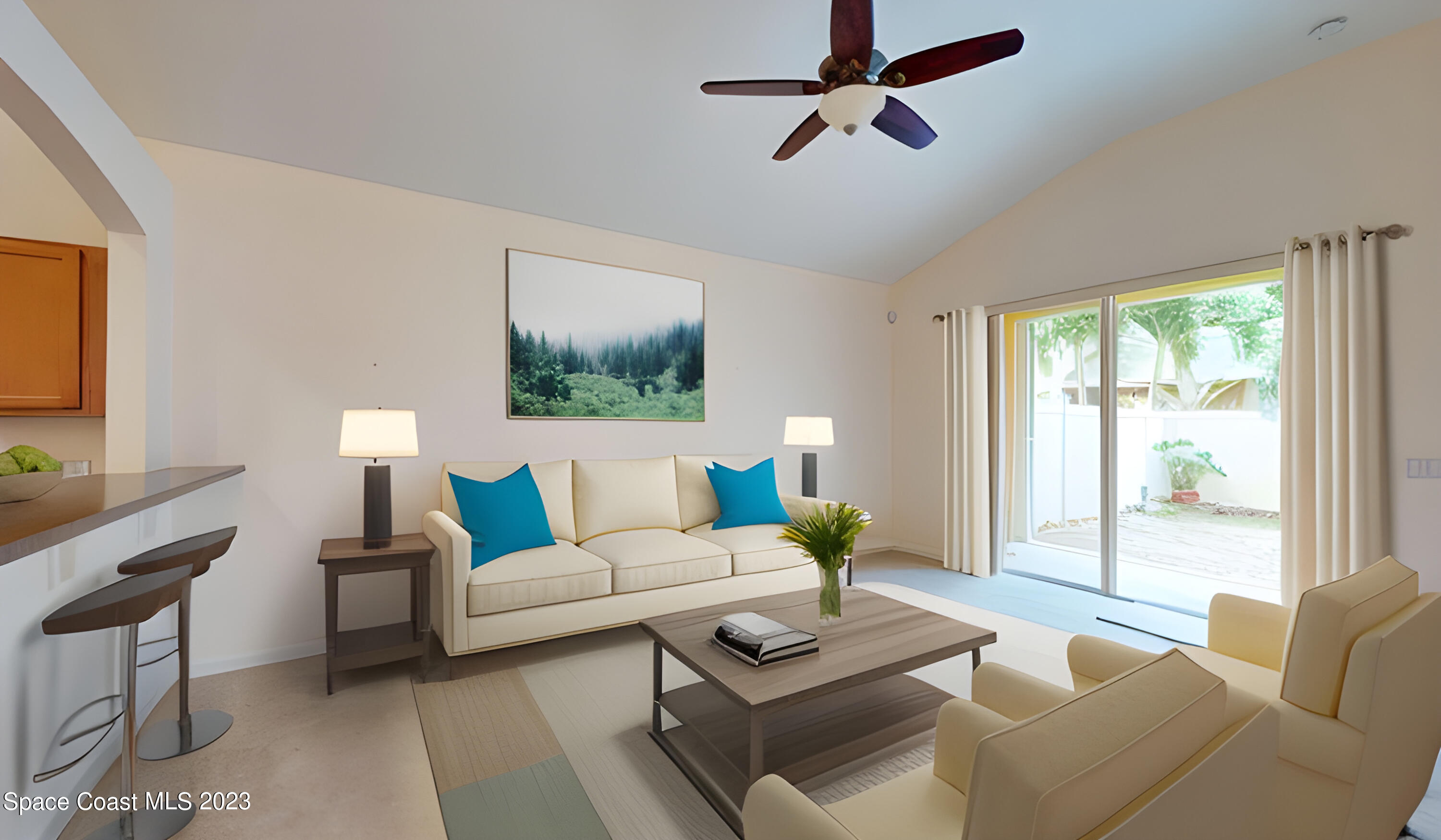 3151 Arden Circle Melbourne, FL 32934 - Photo 8 of 32 a living room with furniture and a large window