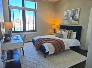 660 West Wayman Street, Unit 501 Chicago, IL 60661 - Photo 10 of 24 a bedroom with a bed and window