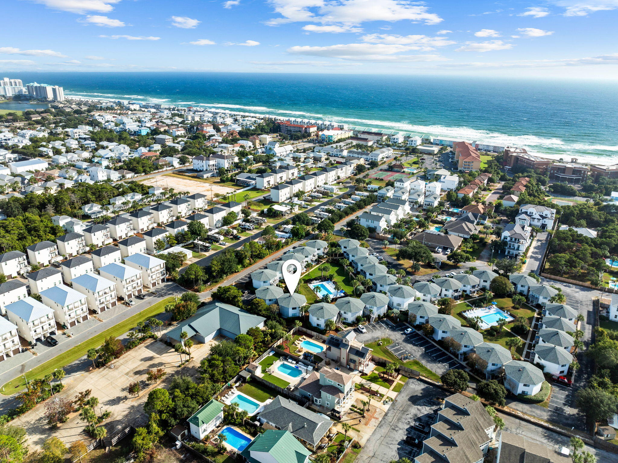 285 Payne Street, Unit 19B Destin, FL 32550 - Photo 23 of 29 an aerial view of a city