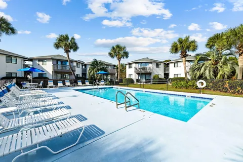 a view of an ocean and a beach