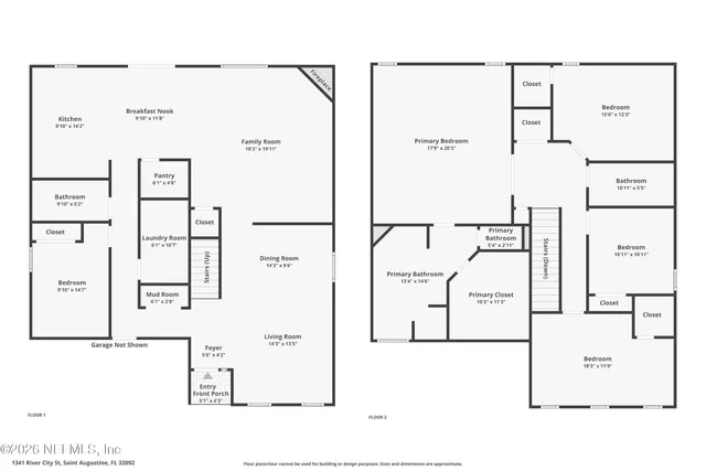 $499,900 | 1341 River City Street, St. Augustine, FL 32092