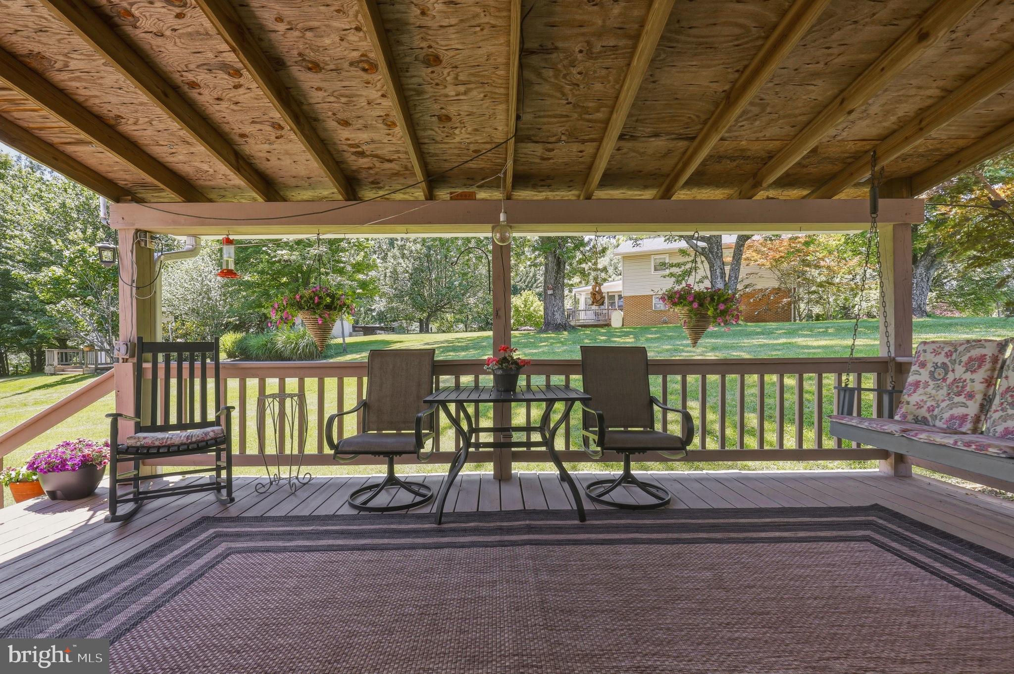 6336 Boyers Mill Road New Market, MD 21774 - Photo 38 of 49 a view of a chairs in roof deck