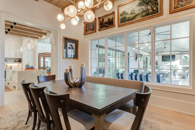 a house view with a backyard space