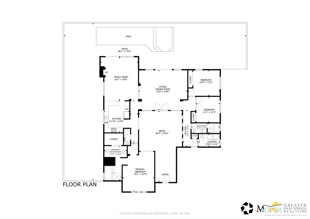 30 Vía Cielo Azul Palm Desert, CA 92260 - Photo 40 of 40 a picture of a bathroom with a shower