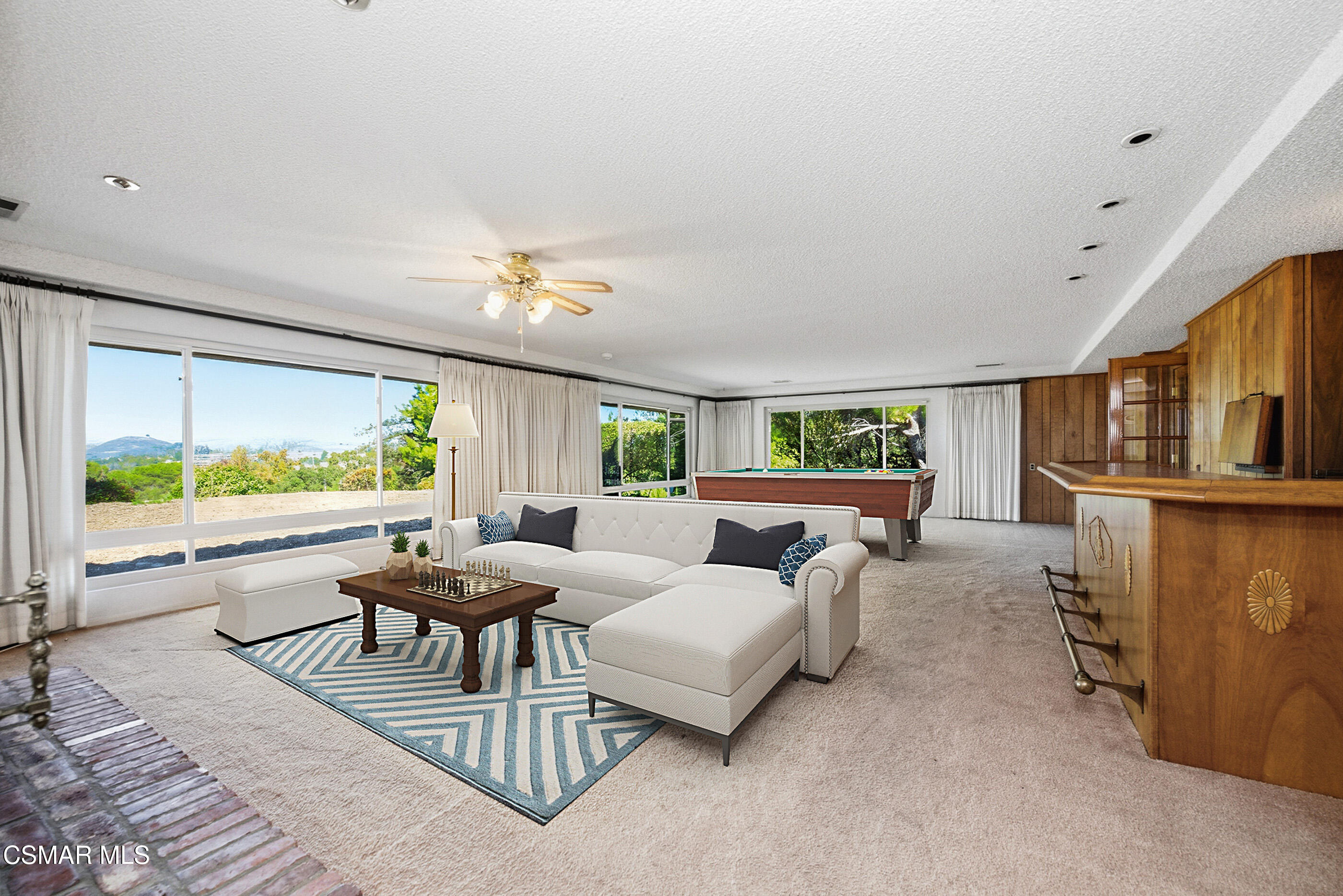 39 Inverness Road Thousand Oaks, CA 91361 - Photo 33 of 69 a living room with furniture and a large window