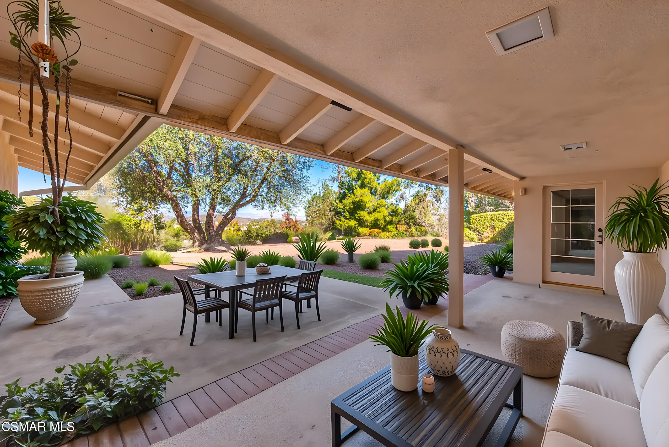 39 Inverness Road Thousand Oaks, CA 91361 - Photo 52 of 69 a view of a dining room with furniture window and outside view