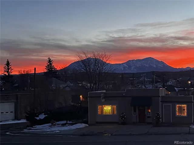 a view of a sky from balcony